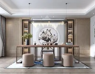 西青新中式风格茶室如何规划设计