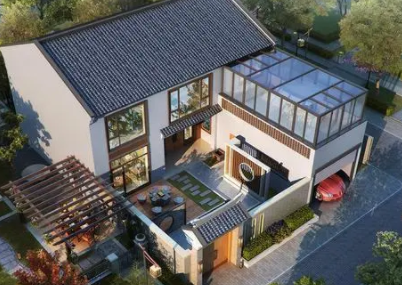 西青谈谈如何做出更好的现代中式别墅设计